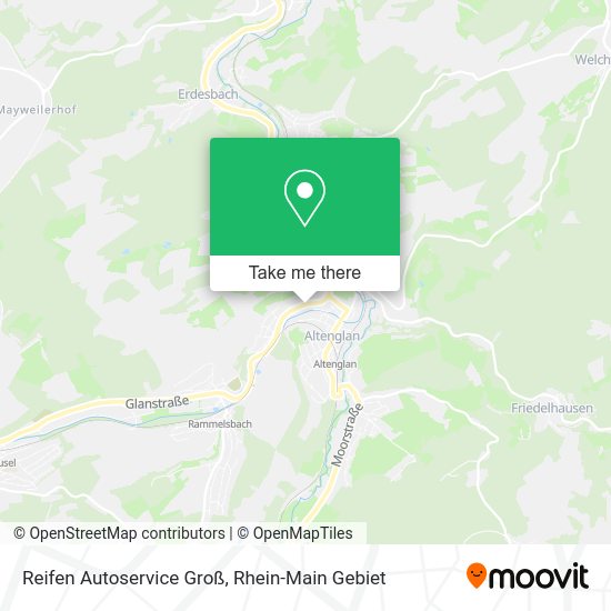 Карта Reifen Autoservice Groß