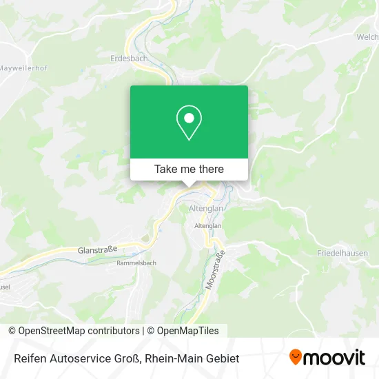 Карта Reifen Autoservice Groß