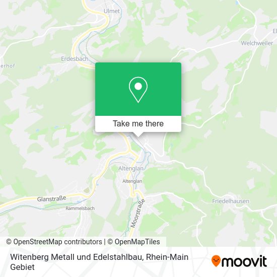 Карта Witenberg Metall und Edelstahlbau