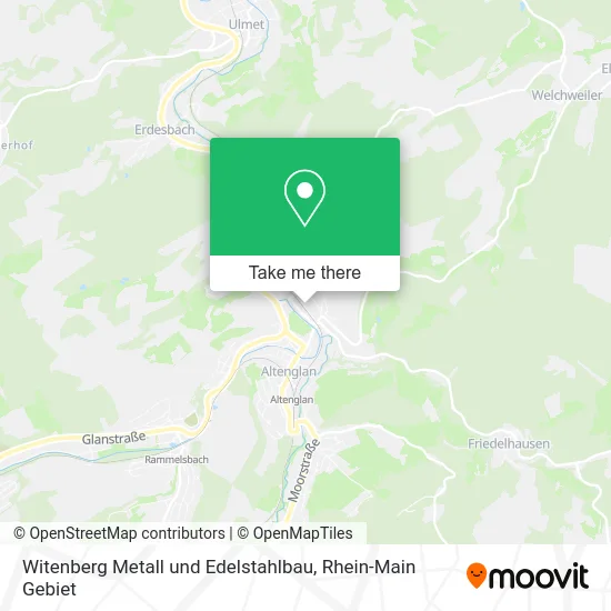 Карта Witenberg Metall und Edelstahlbau