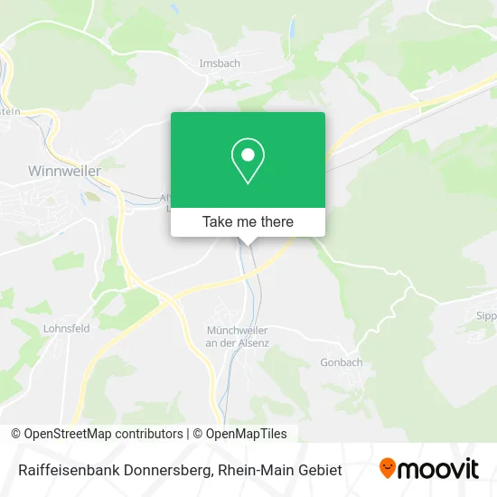 Карта Raiffeisenbank Donnersberg