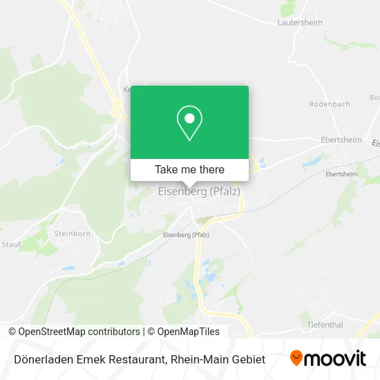 Карта Dönerladen Emek Restaurant