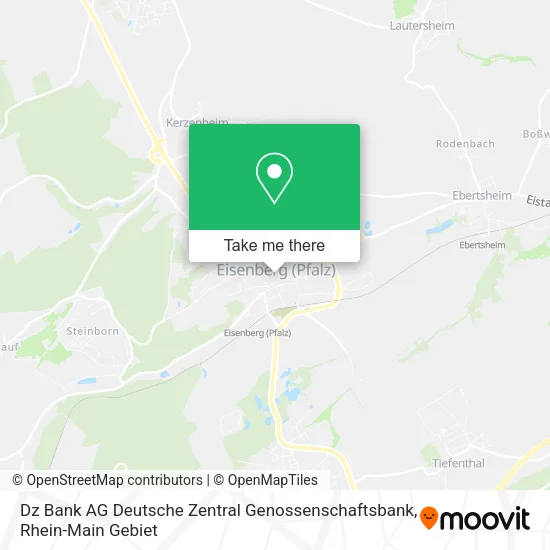 Карта Dz Bank AG Deutsche Zentral Genossenschaftsbank