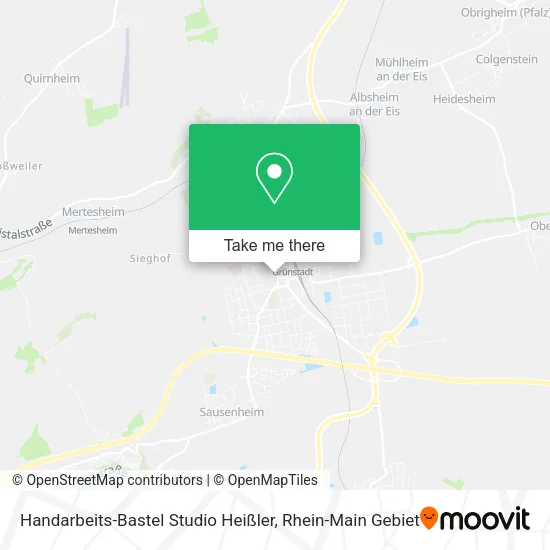 Карта Handarbeits-Bastel Studio Heißler