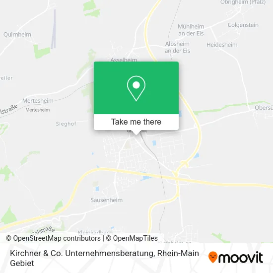 Карта Kirchner & Co. Unternehmensberatung