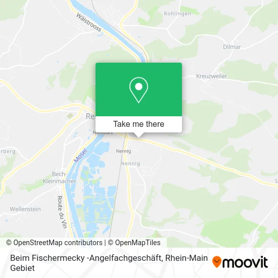 Карта Beim Fischermecky -Angelfachgeschäft