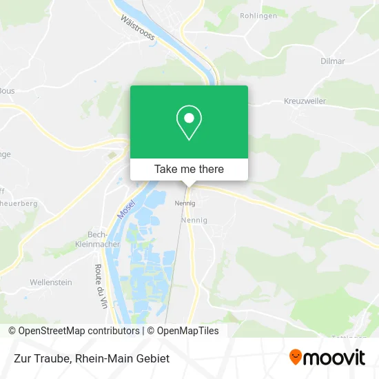 Карта Zur Traube