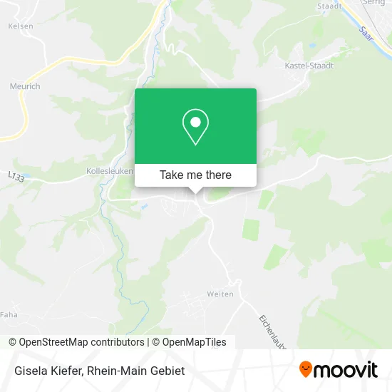 Карта Gisela Kiefer