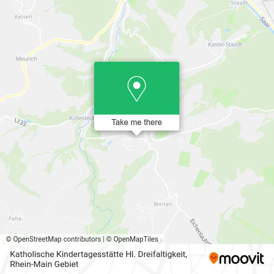 Карта Katholische Kindertagesstätte Hl. Dreifaltigkeit