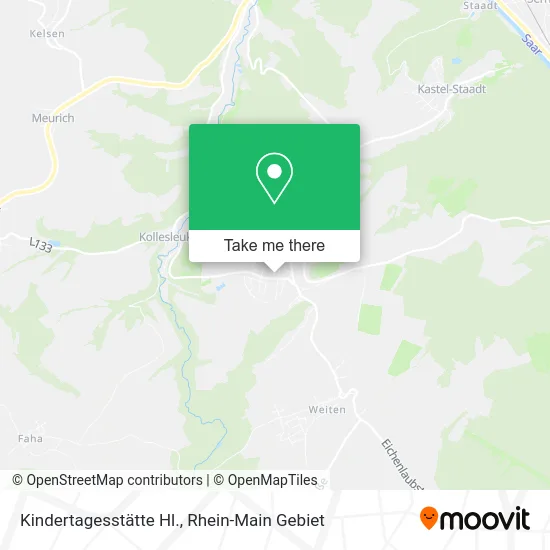 Карта Kindertagesstätte Hl.