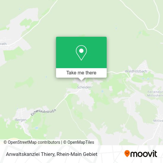 Карта Anwaltskanzlei Thiery