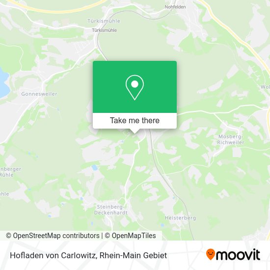 Карта Hofladen von Carlowitz