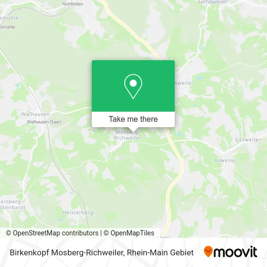 Карта Birkenkopf Mosberg-Richweiler