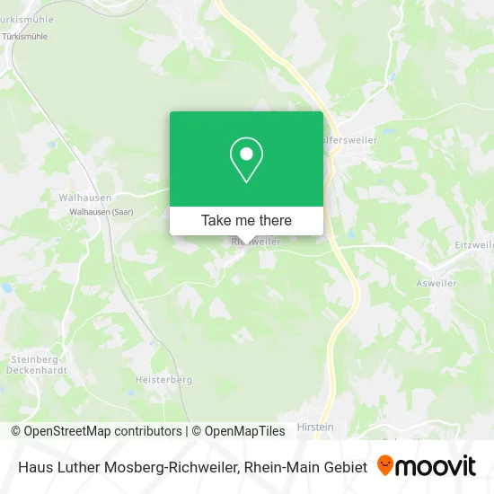 Haus Luther Mosberg-Richweiler map