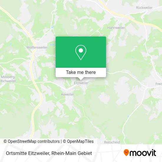 Ortsmitte Eitzweiler map
