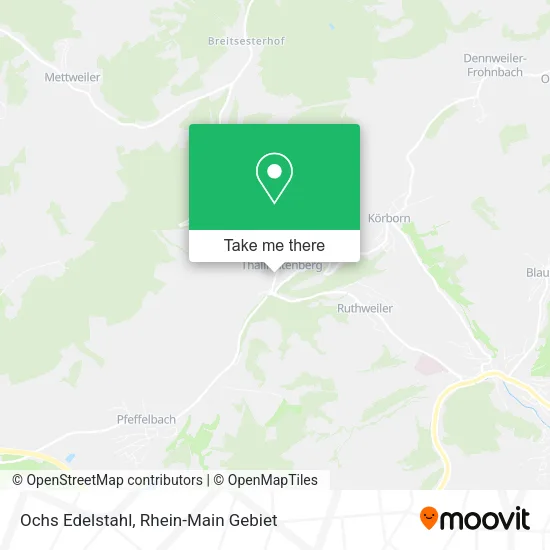 Карта Ochs Edelstahl