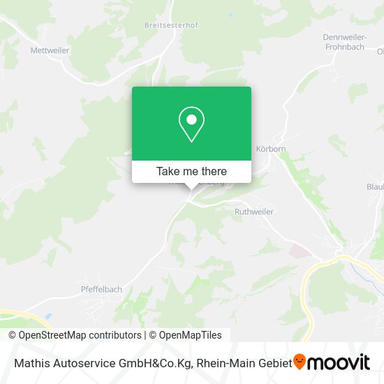 Карта Mathis Autoservice GmbH&Co.Kg