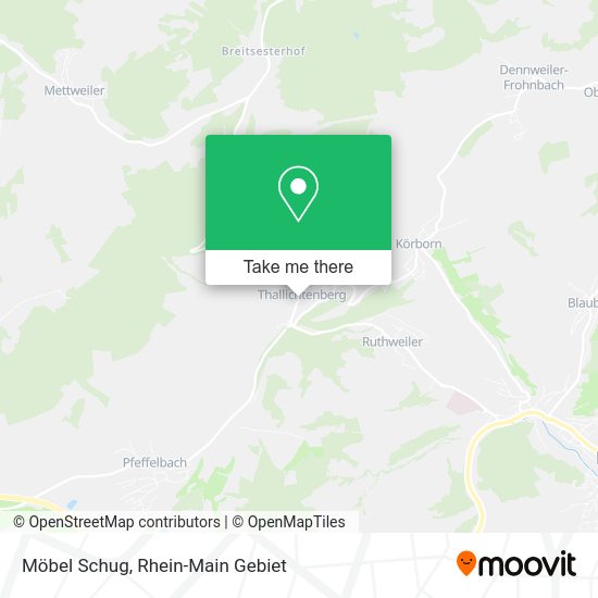 Карта Möbel Schug