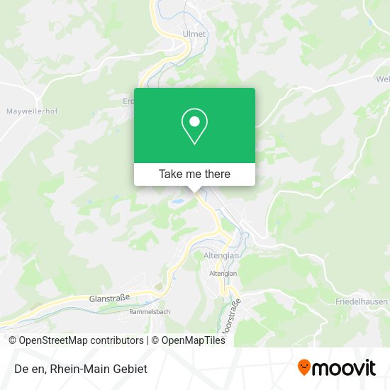 Карта De en