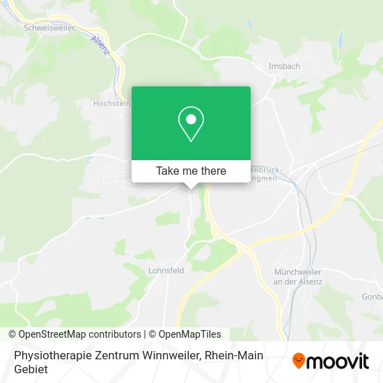 Карта Physiotherapie Zentrum Winnweiler