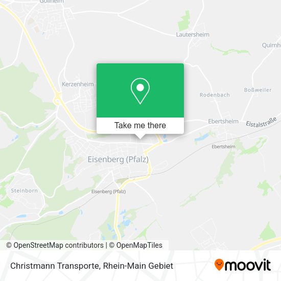 Карта Christmann Transporte