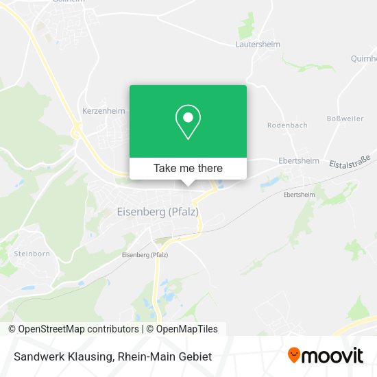 Карта Sandwerk Klausing