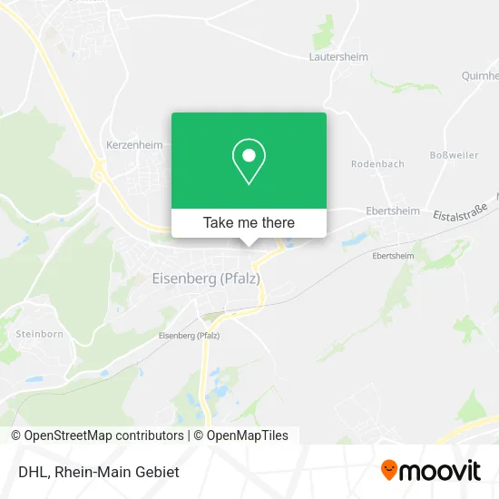 DHL map