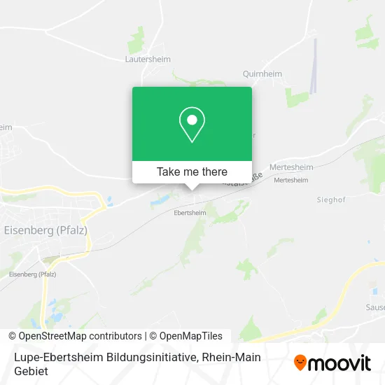 Карта Lupe-Ebertsheim Bildungsinitiative