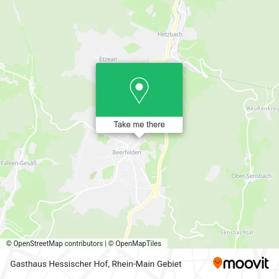 Карта Gasthaus Hessischer Hof