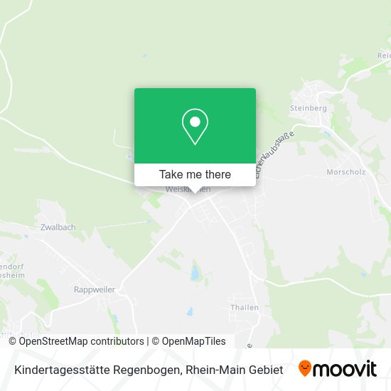 Карта Kindertagesstätte Regenbogen