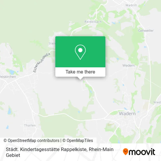 Карта Städt. Kindertagesstätte Rappelkiste