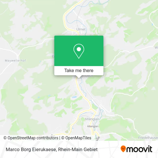 Карта Marco Borg Eierukaese
