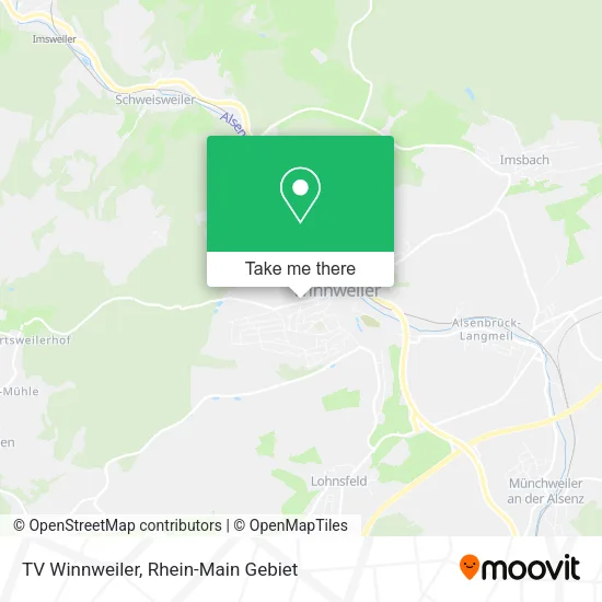 Карта TV Winnweiler