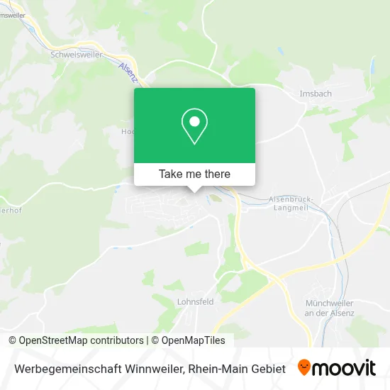 Werbegemeinschaft Winnweiler map