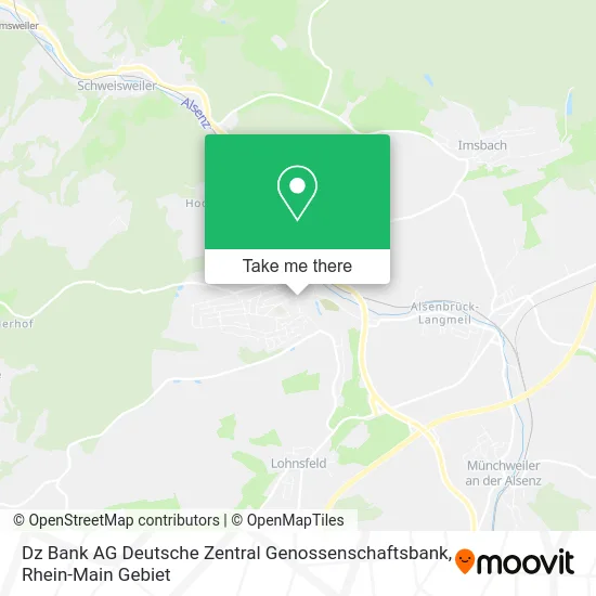 Карта Dz Bank AG Deutsche Zentral Genossenschaftsbank