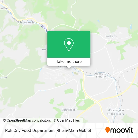 Карта Rok City Food Department