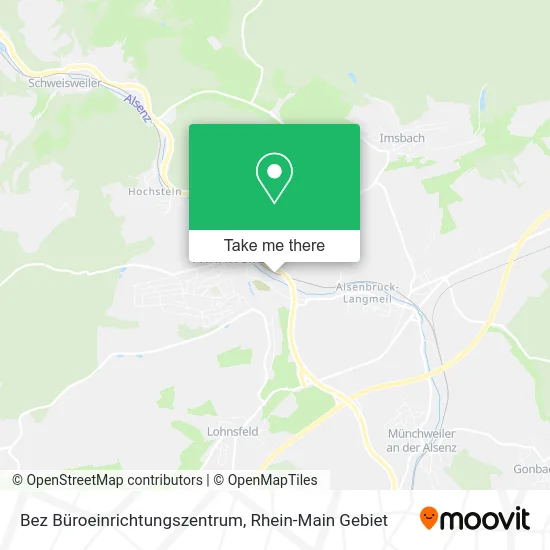 Карта Bez Büroeinrichtungszentrum