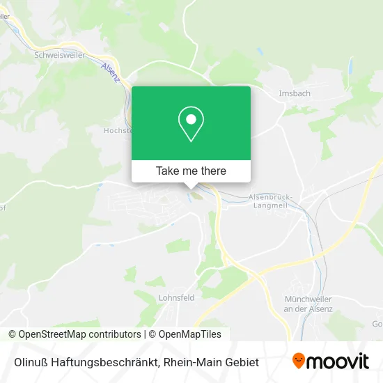 Карта Olinuß Haftungsbeschränkt