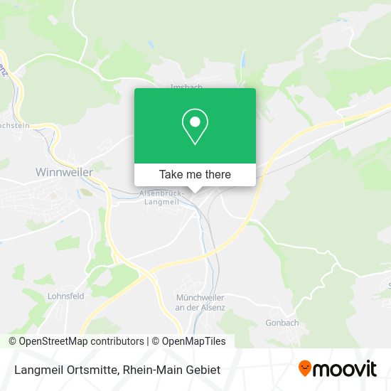 Карта Langmeil Ortsmitte