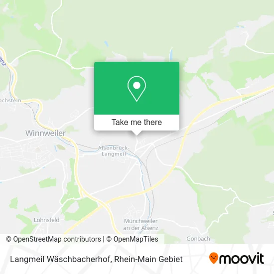 Карта Langmeil Wäschbacherhof