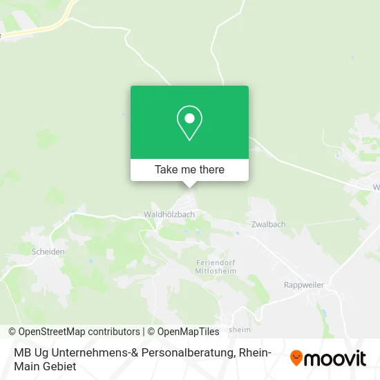 Карта MB Ug Unternehmens-& Personalberatung