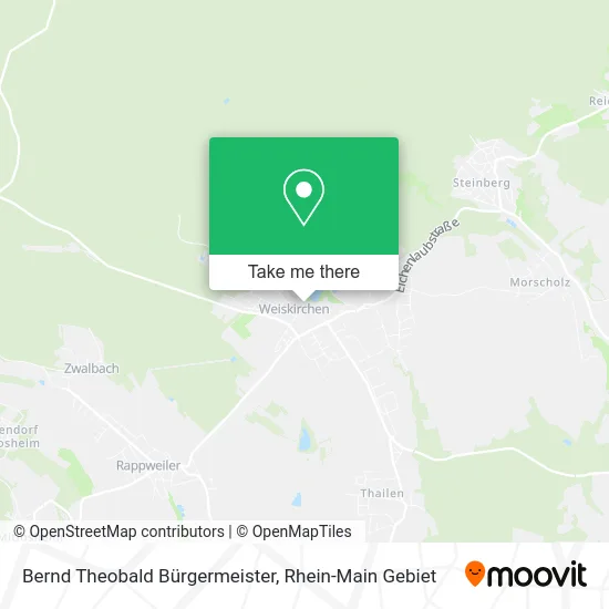 Карта Bernd Theobald Bürgermeister
