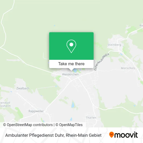 Ambulanter Pflegedienst Duhr map