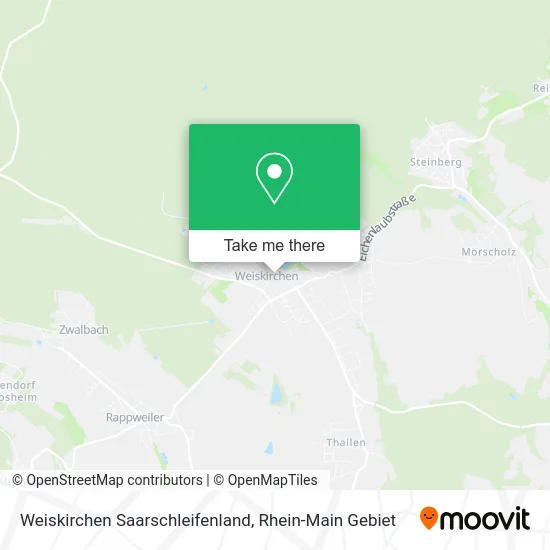 Карта Weiskirchen Saarschleifenland