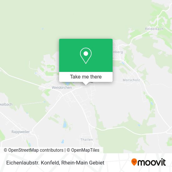 Карта Eichenlaubstr. Konfeld