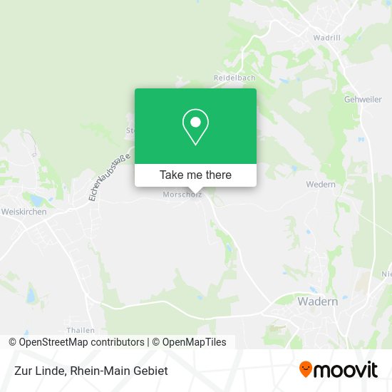 Карта Zur Linde