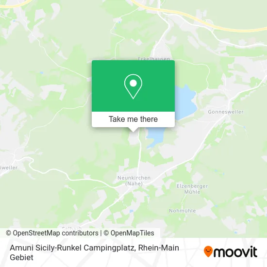 Карта Amuni Sicily-Runkel Campingplatz