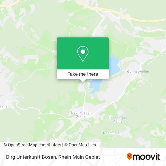 Карта Dlrg Unterkunft Bosen