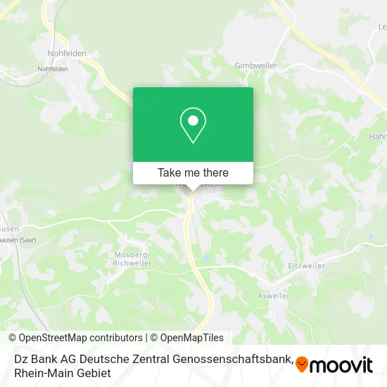 Карта Dz Bank AG Deutsche Zentral Genossenschaftsbank