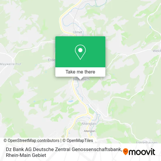 Карта Dz Bank AG Deutsche Zentral Genossenschaftsbank